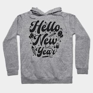 Happy New Year 2024 Hoodie